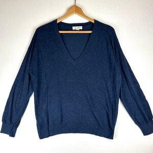 Treasure & Bond V neck Sweater Preppy Business Classic